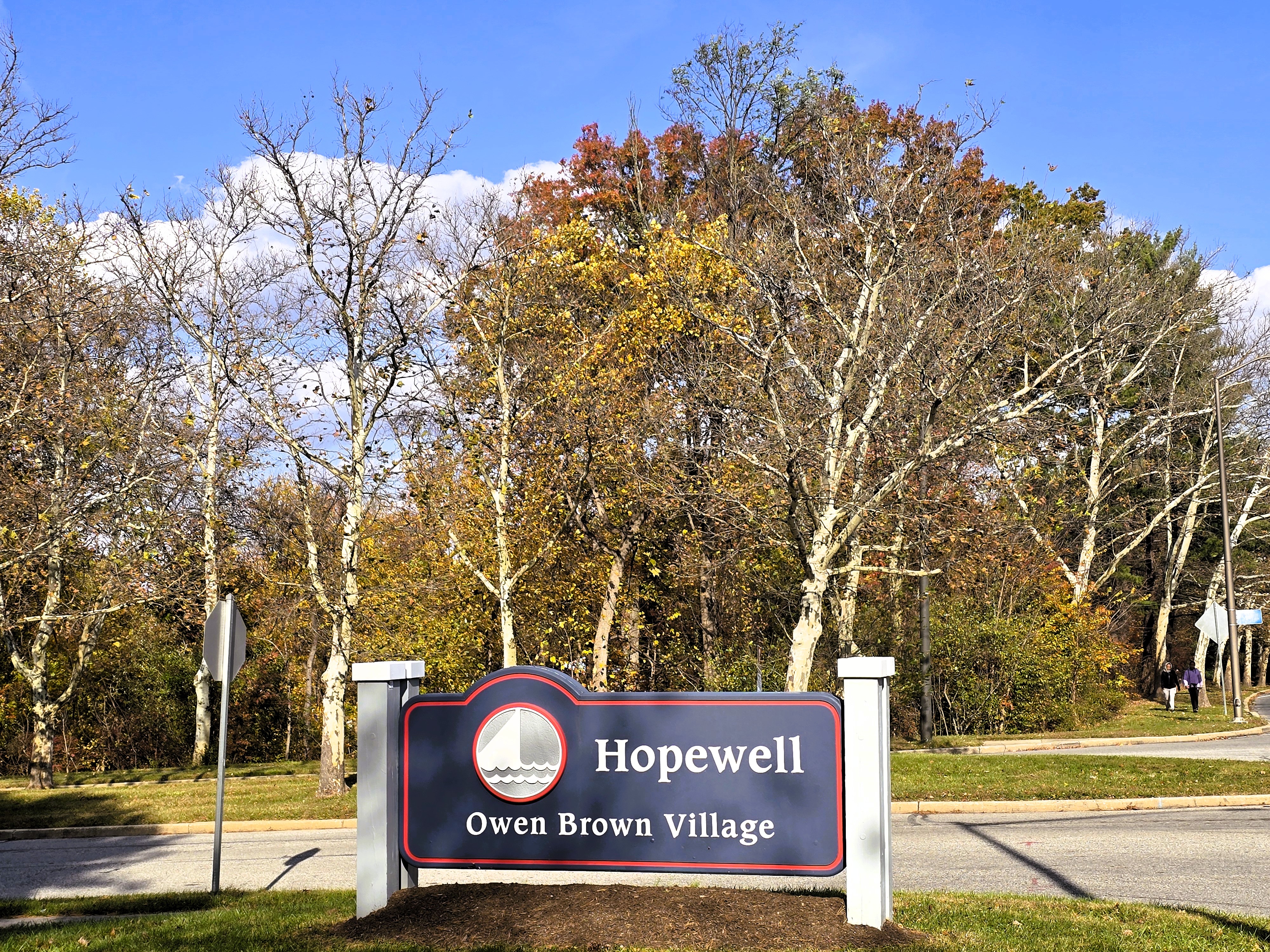 Hopewell neighborhood sign