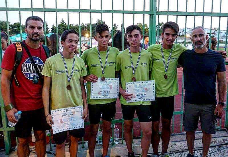 Ioannis_Drikakis_and_his_relay_teammates_after_their_3rd_place_finish_ath_the_2017_National_Track_&_Field_races.jpg