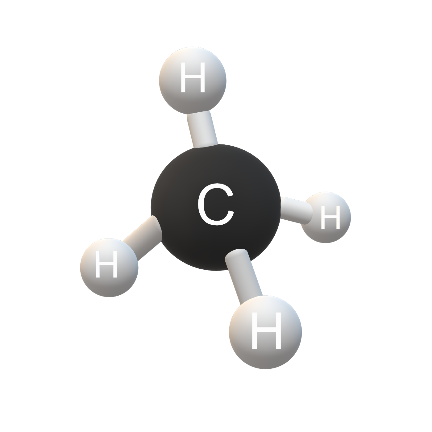 Structure of methane