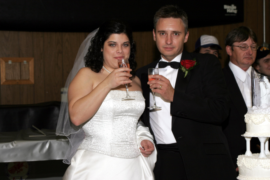 Jack and Santana Talbert's wedding day, Oct 29, 2005. Jack and Santana Talbert's wedding day, Oct 29, 2005.