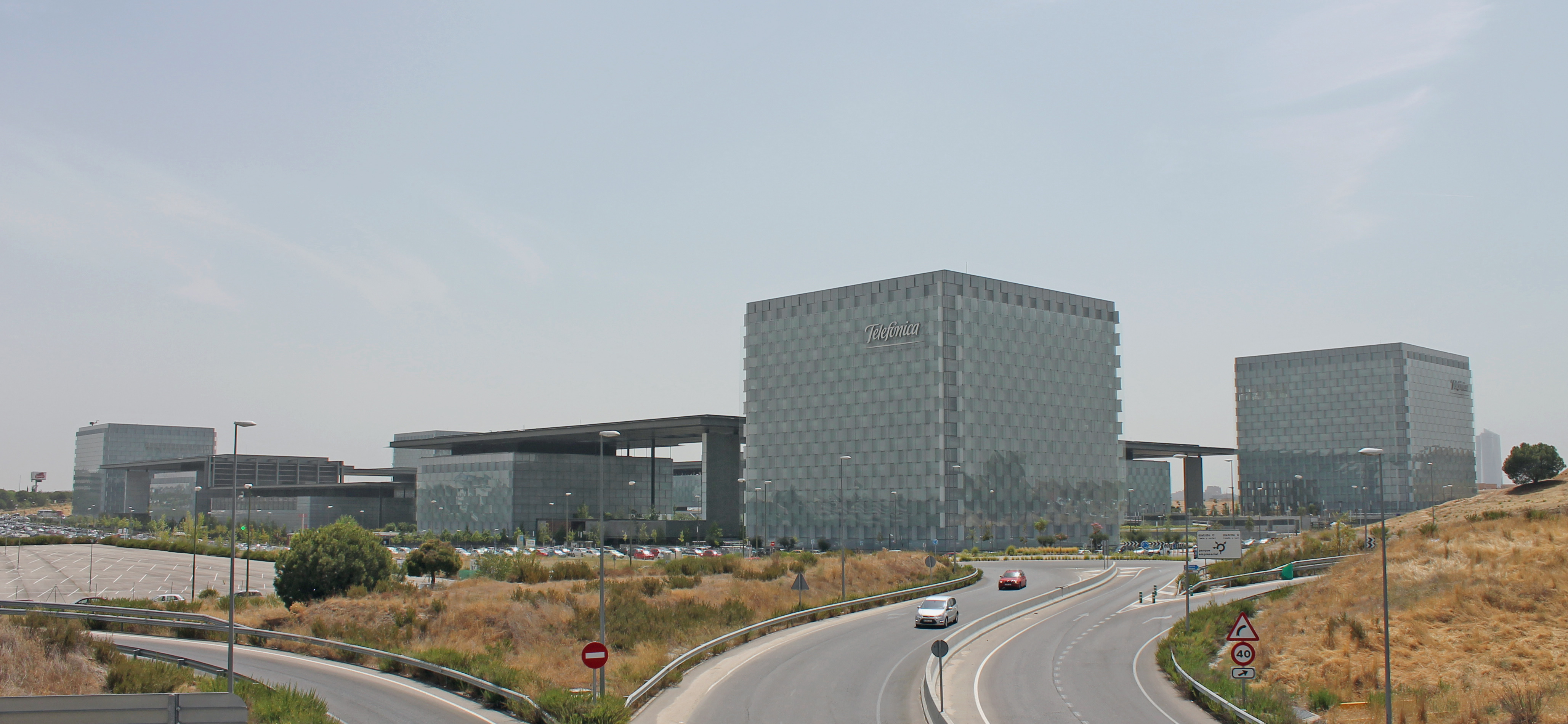 sede de Telefonica en Madrid, España