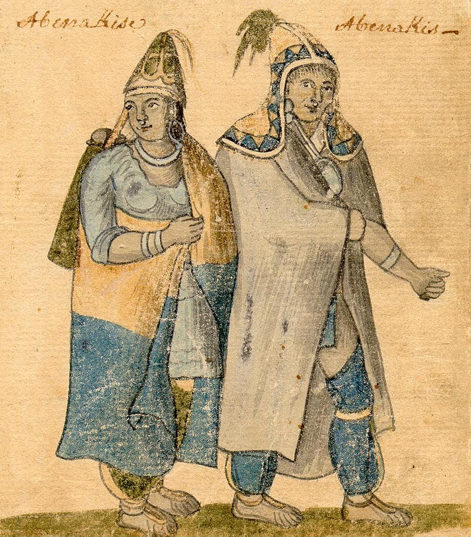 Abenaki couple, 18th-century