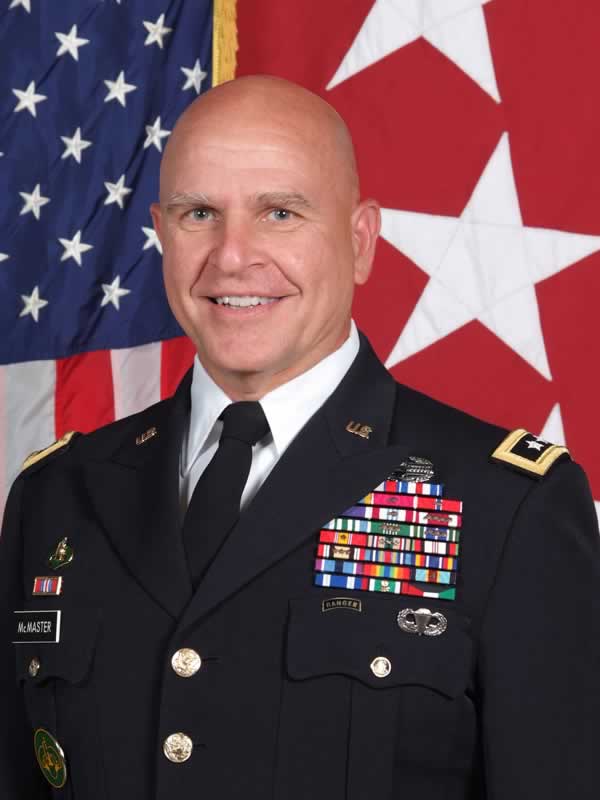 H. R. McMaster (2014), Lieutenant general, national security adviser