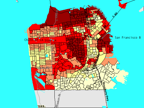White_oakland1.gif|thumb|left|Caucasian or white population
