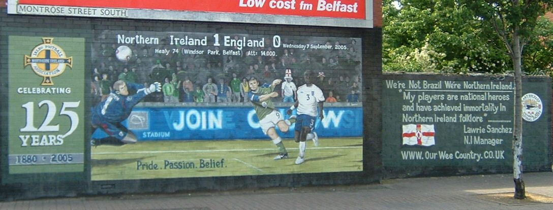 OurWeeCountry Wall Mural In Belfast