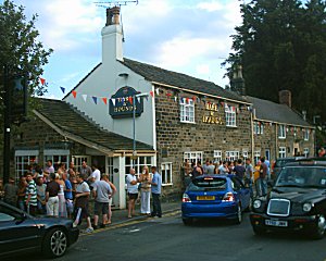 The Hare & Hounds in Dore Village.