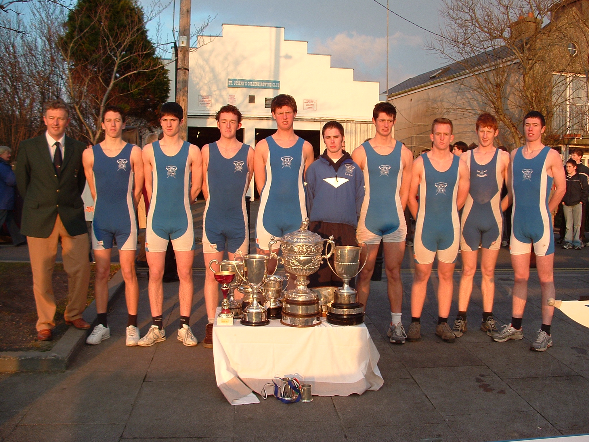 St. Josephs College Rowing Club Junior 18A 8+, Champions of Ireland