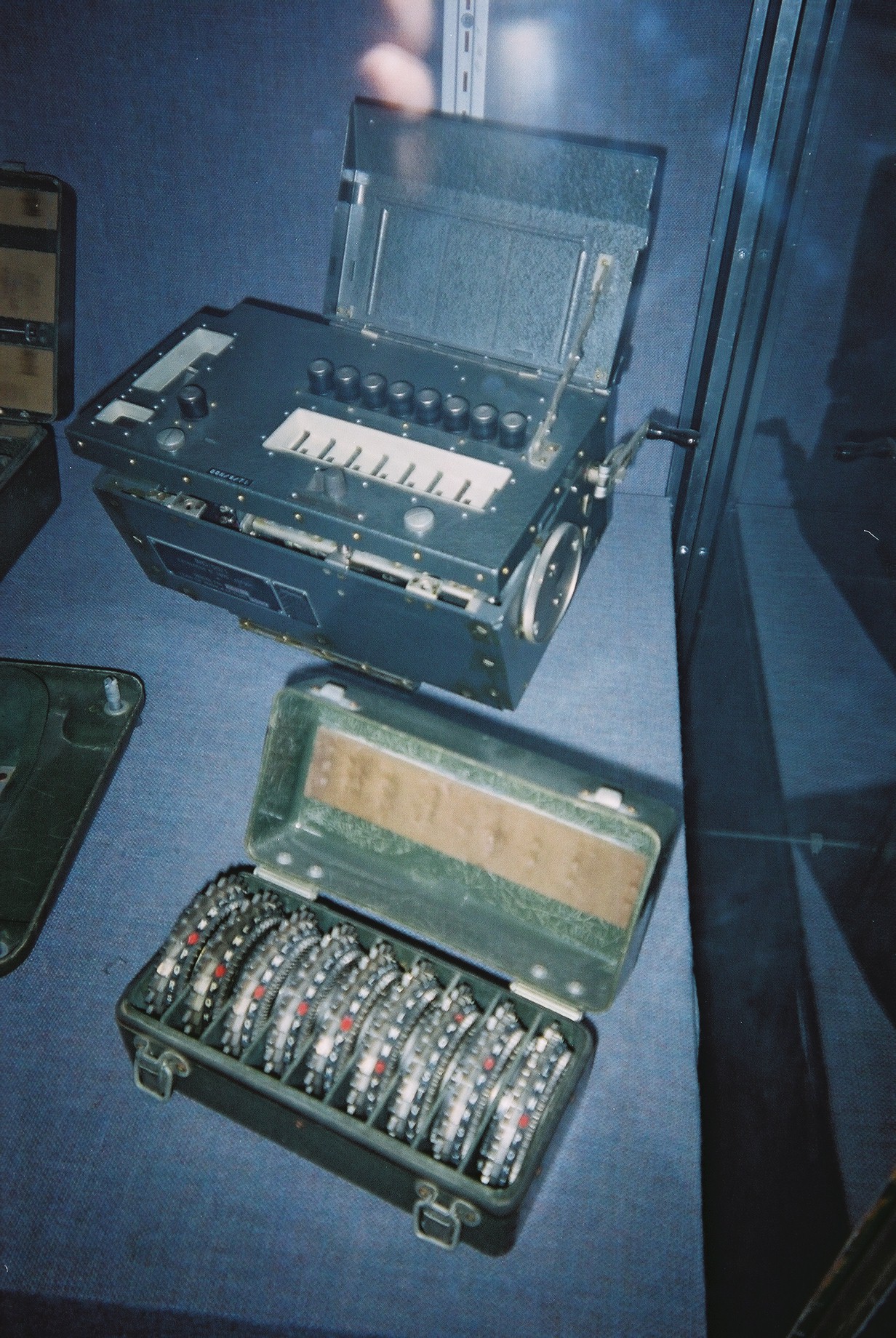 Portex and rotors at the Royal Signals Museum, Blandford Camp. Portex and rotors at the Royal Signals Museum, Blandford Camp.
