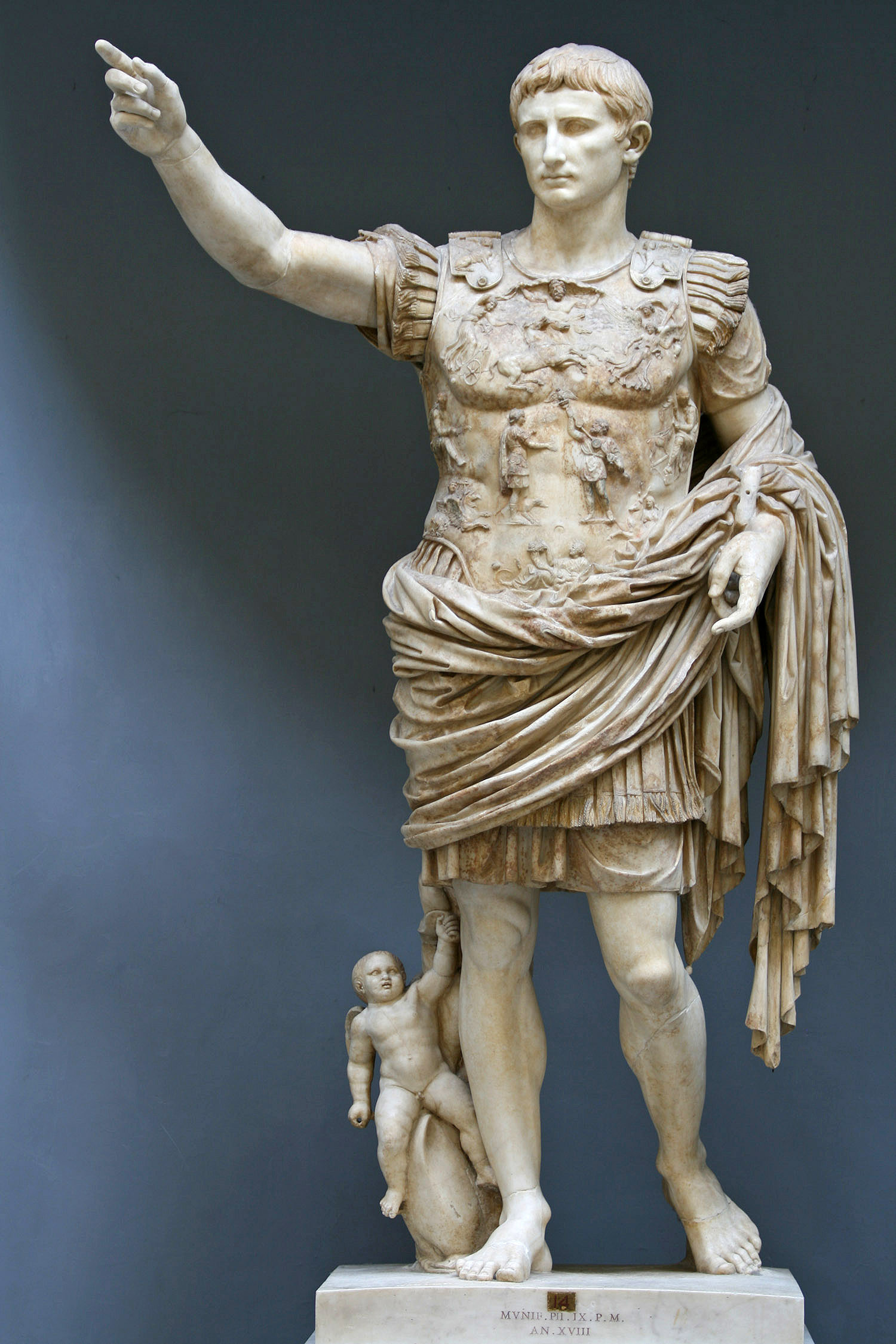 Octavian, widely known as Augustus, founder of the Roman empire