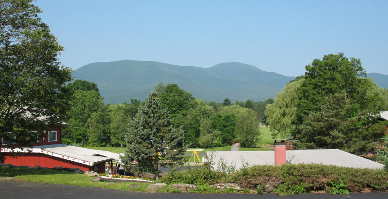 Catskill Mountains seen from Glen Brook Farm Resort