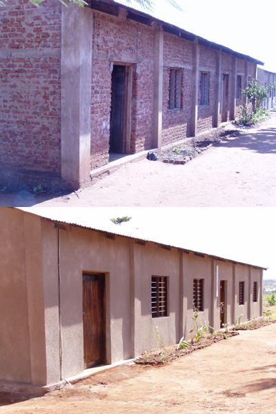 Some of the renovation work done by BLG since 2003. Top: Before, Bottom: After