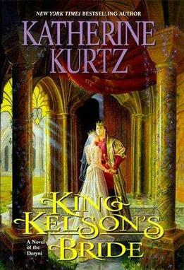 Kelson Haldane (right) embraces his wife on the cover King Kelson's Bride (2000); artwork by Jon Sullivan.