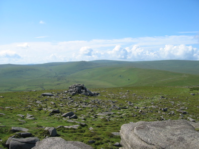 |A typical view across Dartmoor - a nightmare to navigate in poor visibility |A typical view across Dartmoor - a nightmare to navigate in poor visibility