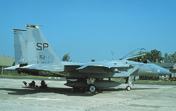 F-15C Serial 80-082, 53d Fighter Squadron, Spangdahlem Air Base, 1994