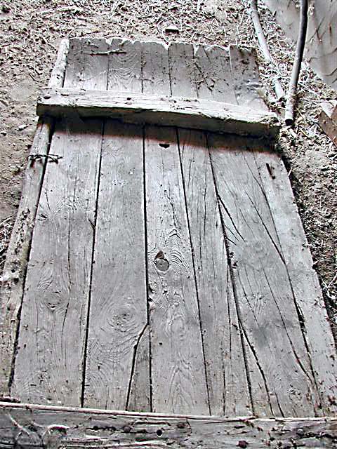 Top view of a Spanish threshing-board