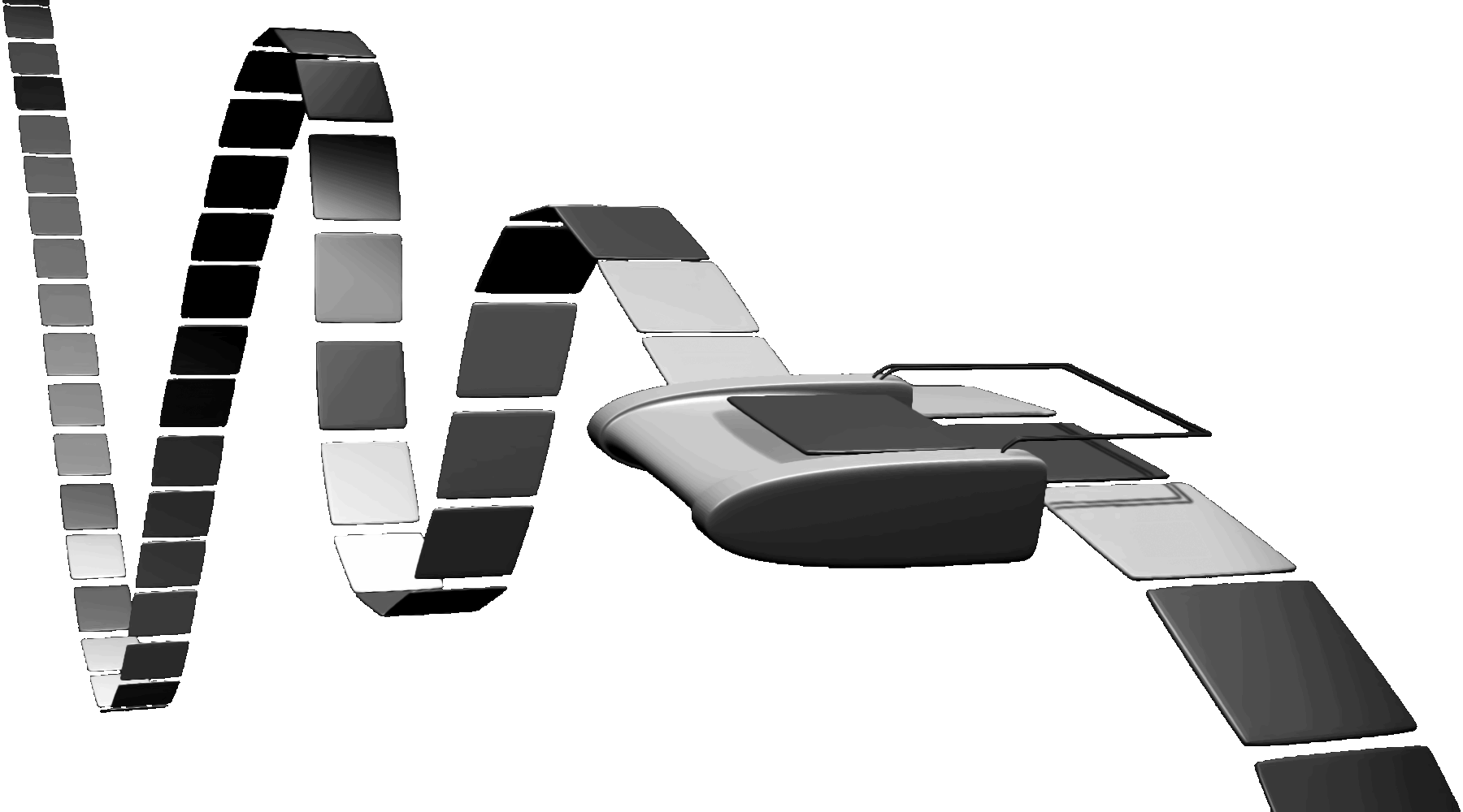 An artistic representation of a Turing Machine .