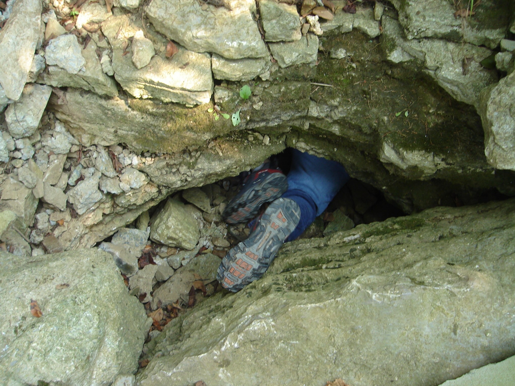 Smaller Cave entrance