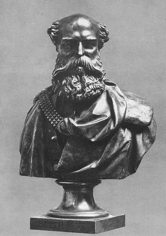Sculpture of Lajos Battyhany created in 1848