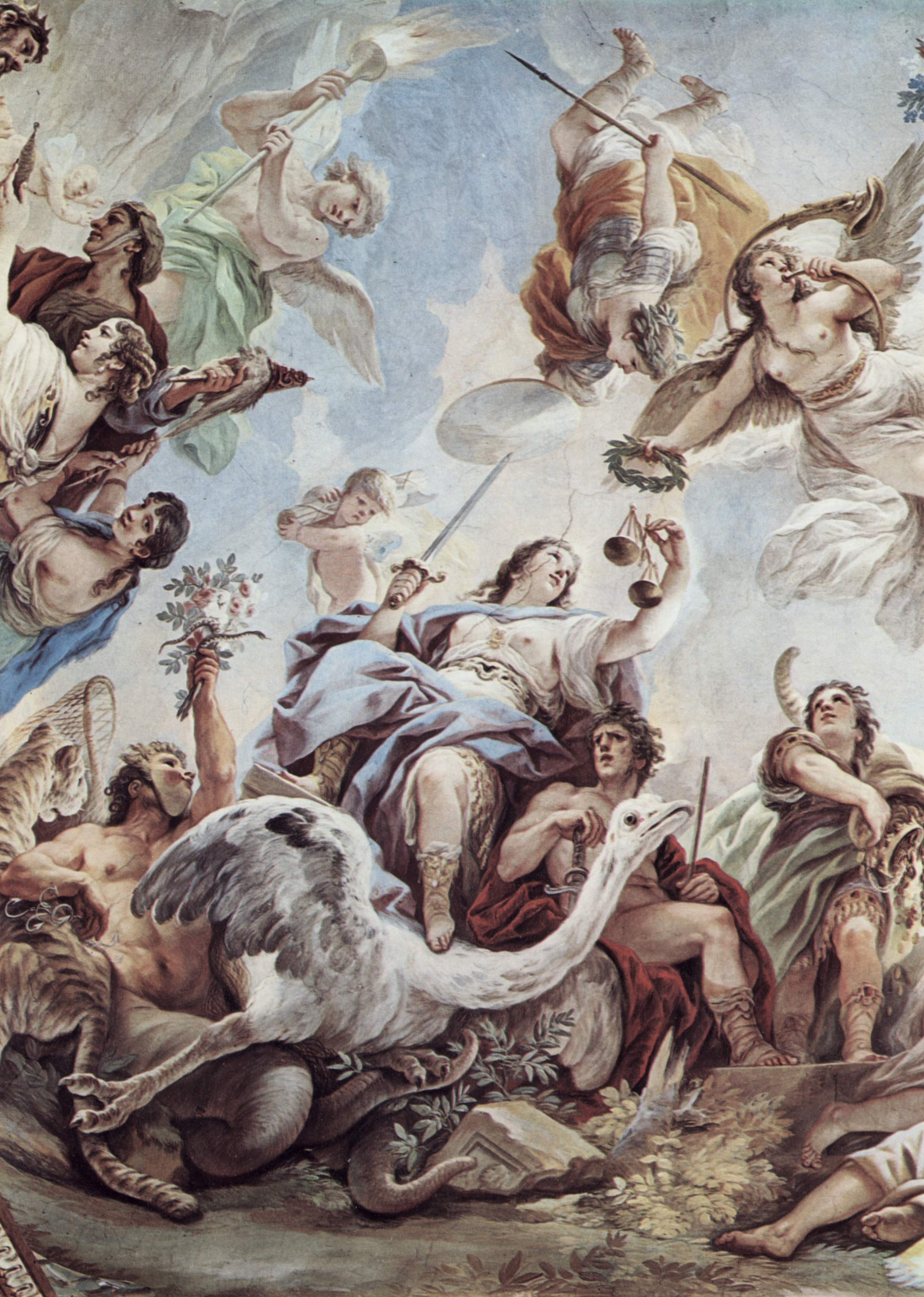 Justice by Luca Giordano