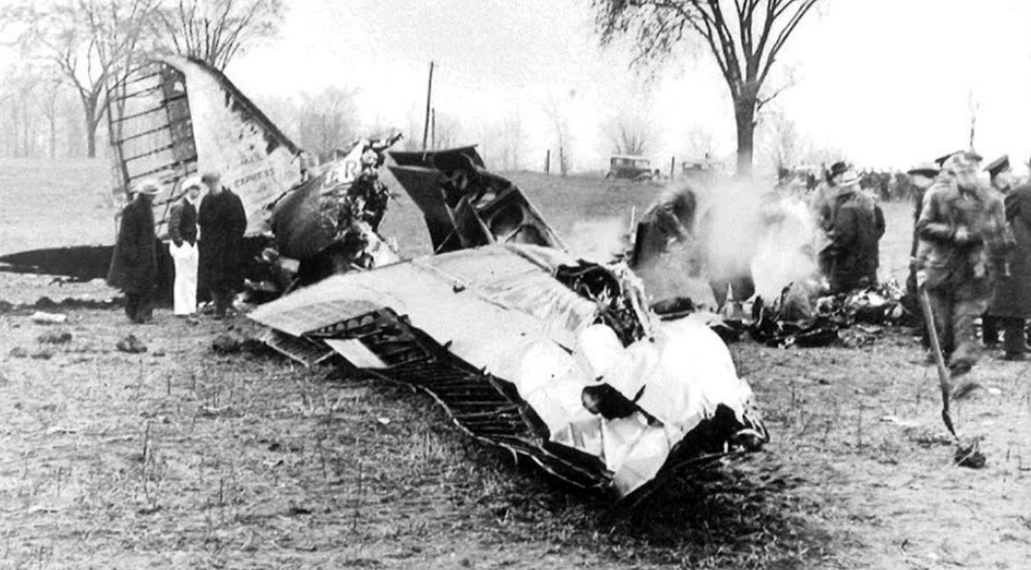Wreckage of American Airlines Flight 1 (1941)