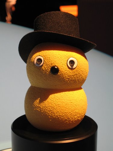 Keepon in a tophat at Wired's Nextfest 2007. Keepon in a tophat at Wired's Nextfest 2007.