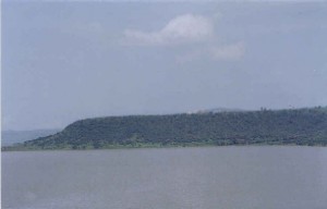 Sahyari school on a hill, overlooking the Bhima