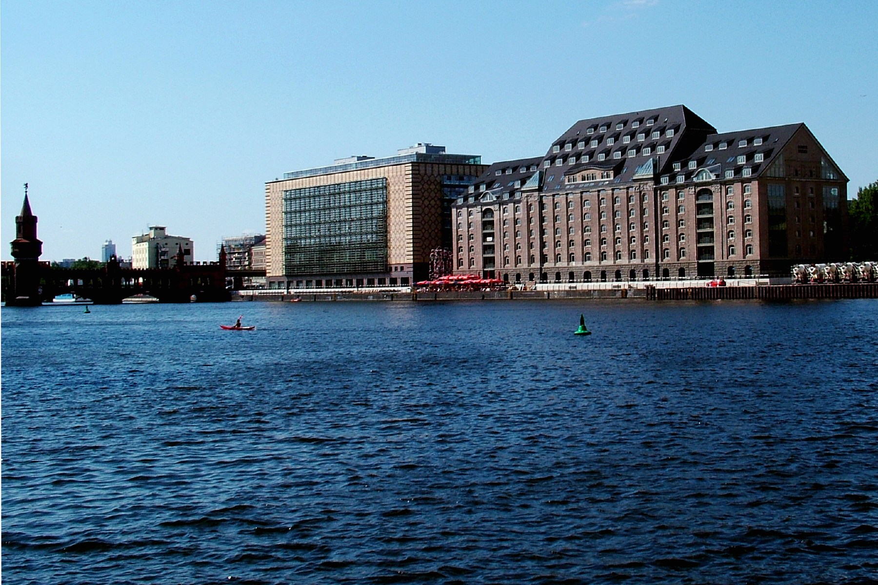 zanox Headquarter in "Spreespeicher" a former corn depot next to Oberbaumbrücke in Berlin, Germany.