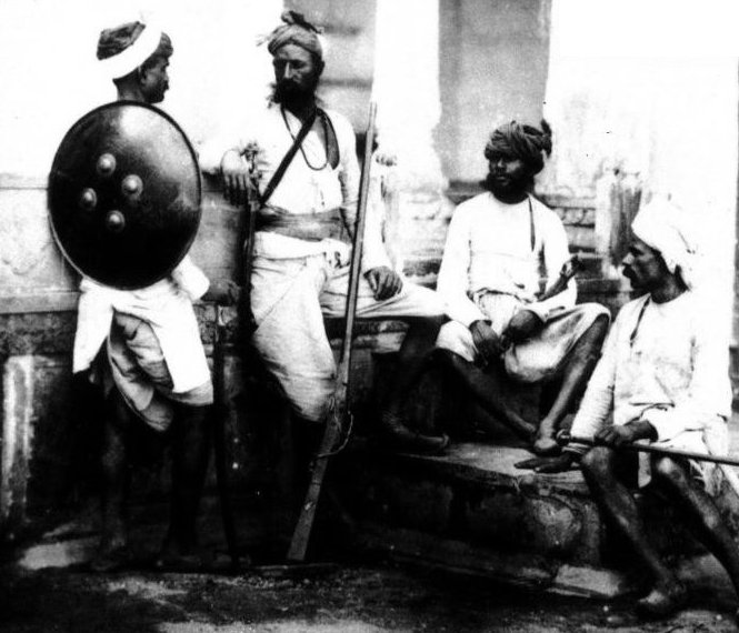 "Rajputs" (anonymous, ca. 1860, British Library)