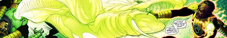Sinestro pulls the Ion entity out of Kyle Rayner in Green Lantern: Sinestro Corps Special #1, with Parallax taking over his body.