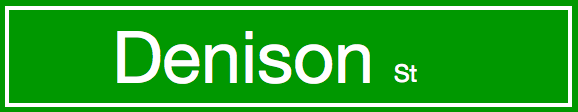 Sample road signs found along Markham's municipal roads.