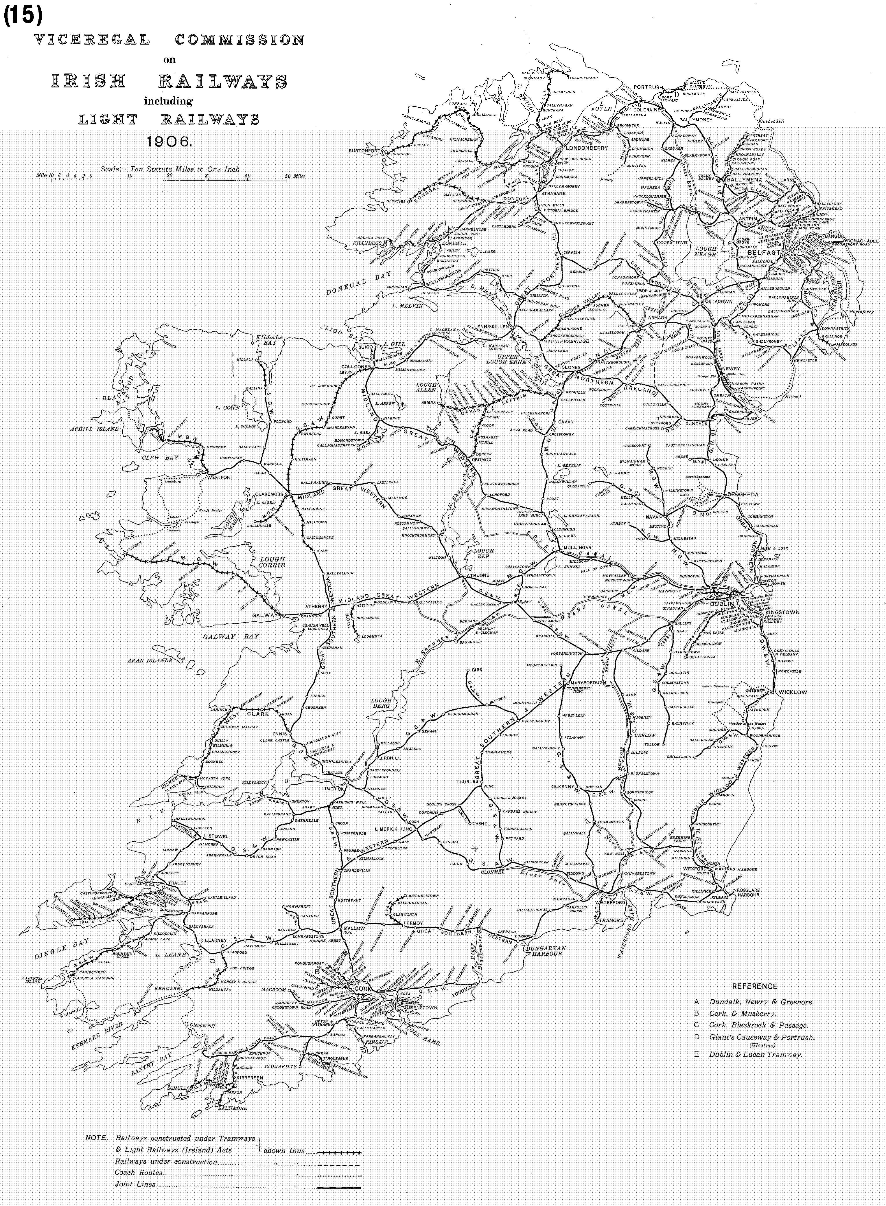  1906 Irish Rail Infrastructure.....