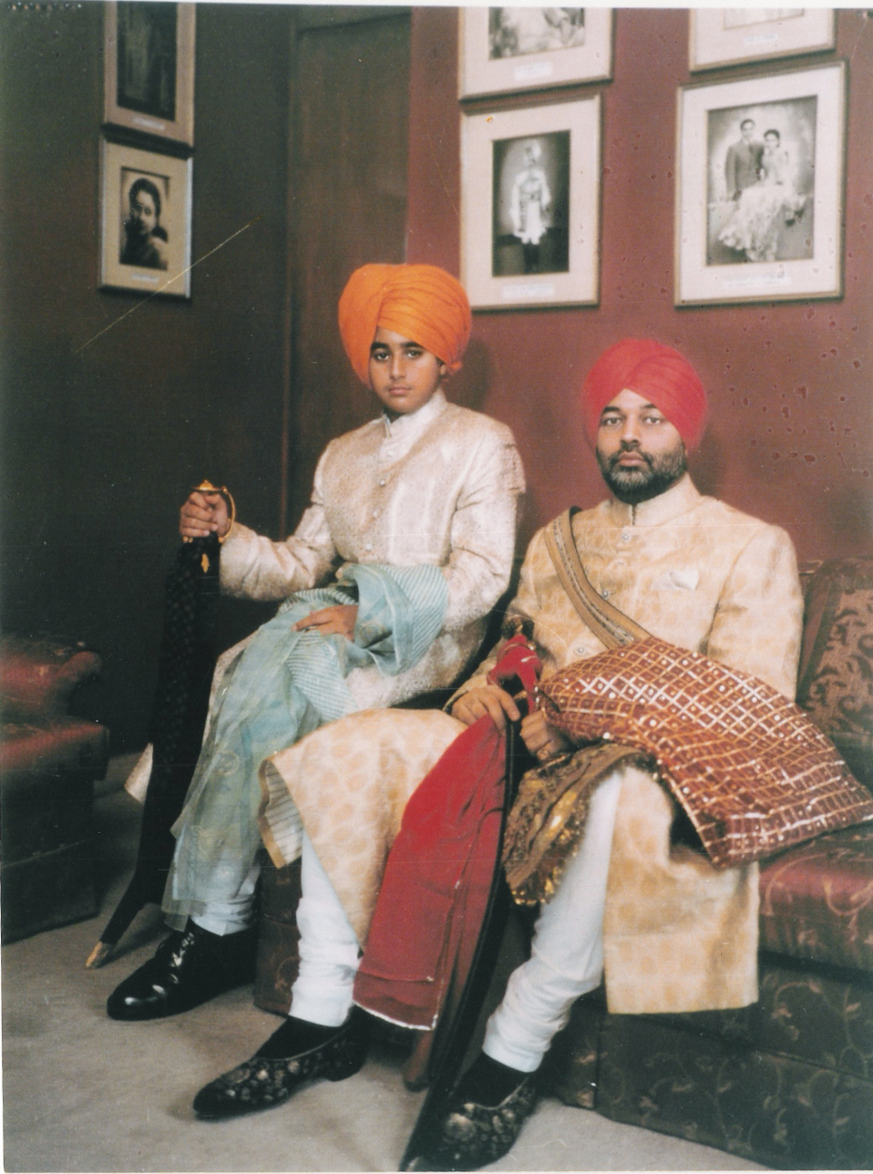Tikka Raja Shatrujit Singh of KapurthalaMaharaj Kumar Suryajit Singh of Kapurthala