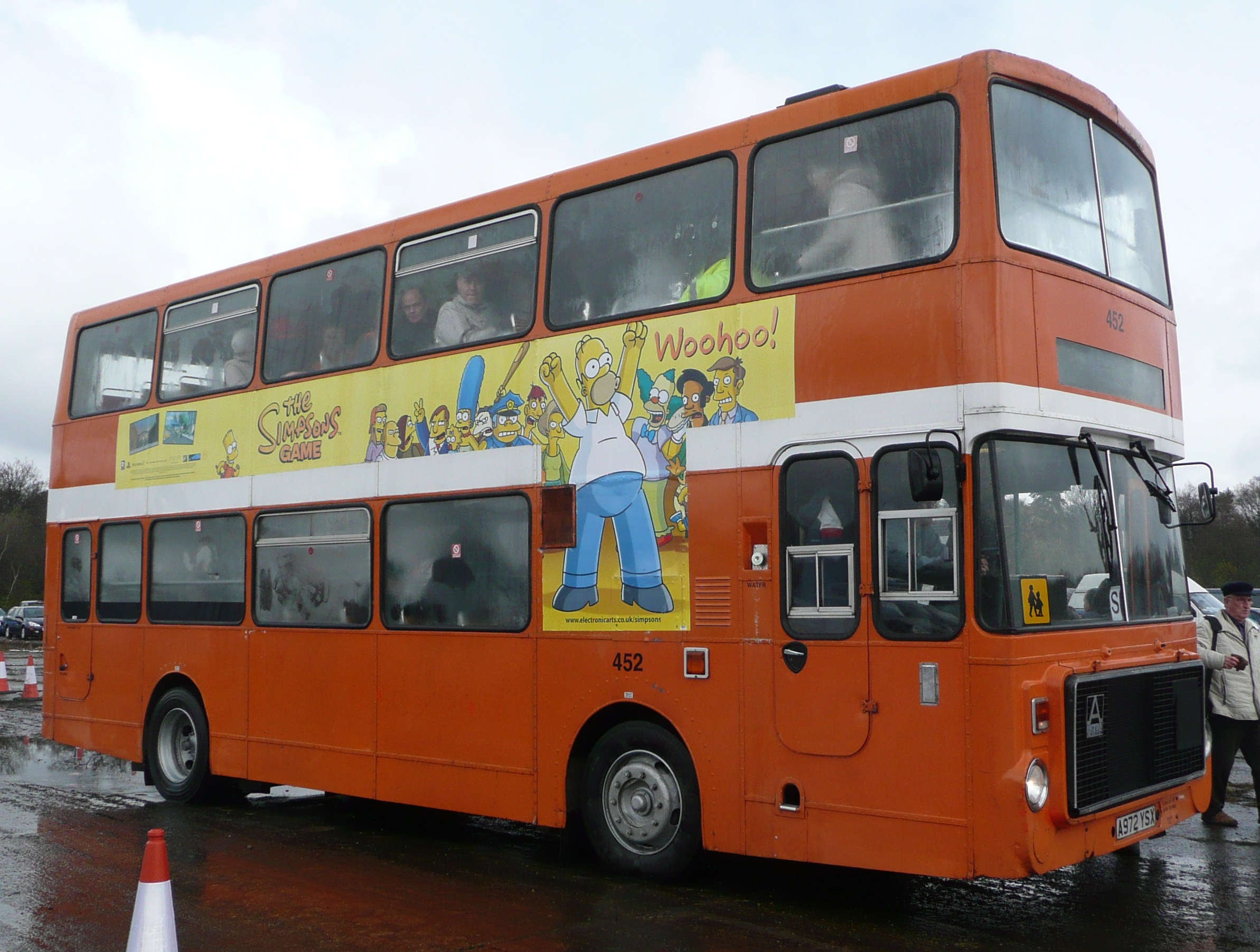 The Ailsa that Sunray bought in early 2008 from Cardiff Bus.