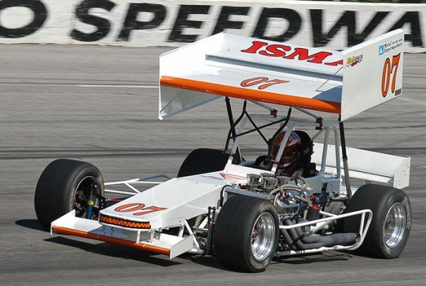 Ryan Litt at Toledo Speedway's "World's Fastest Short Track Show"2007.