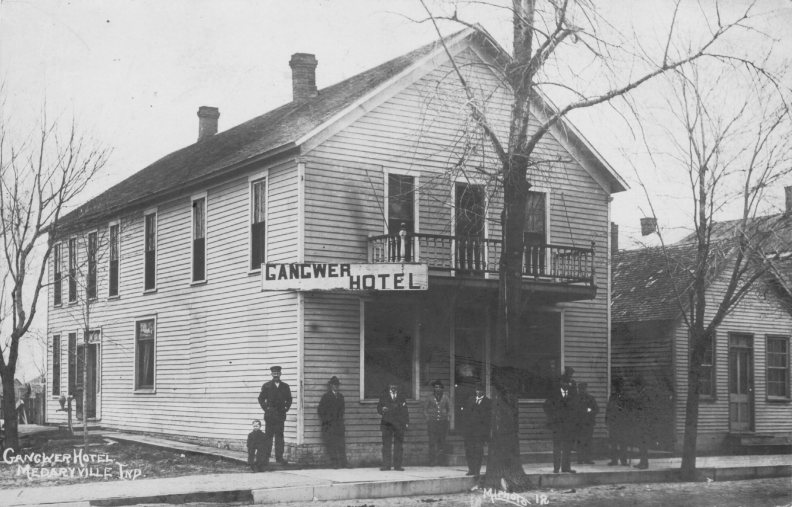Evert House was later called Gangwer Hotel