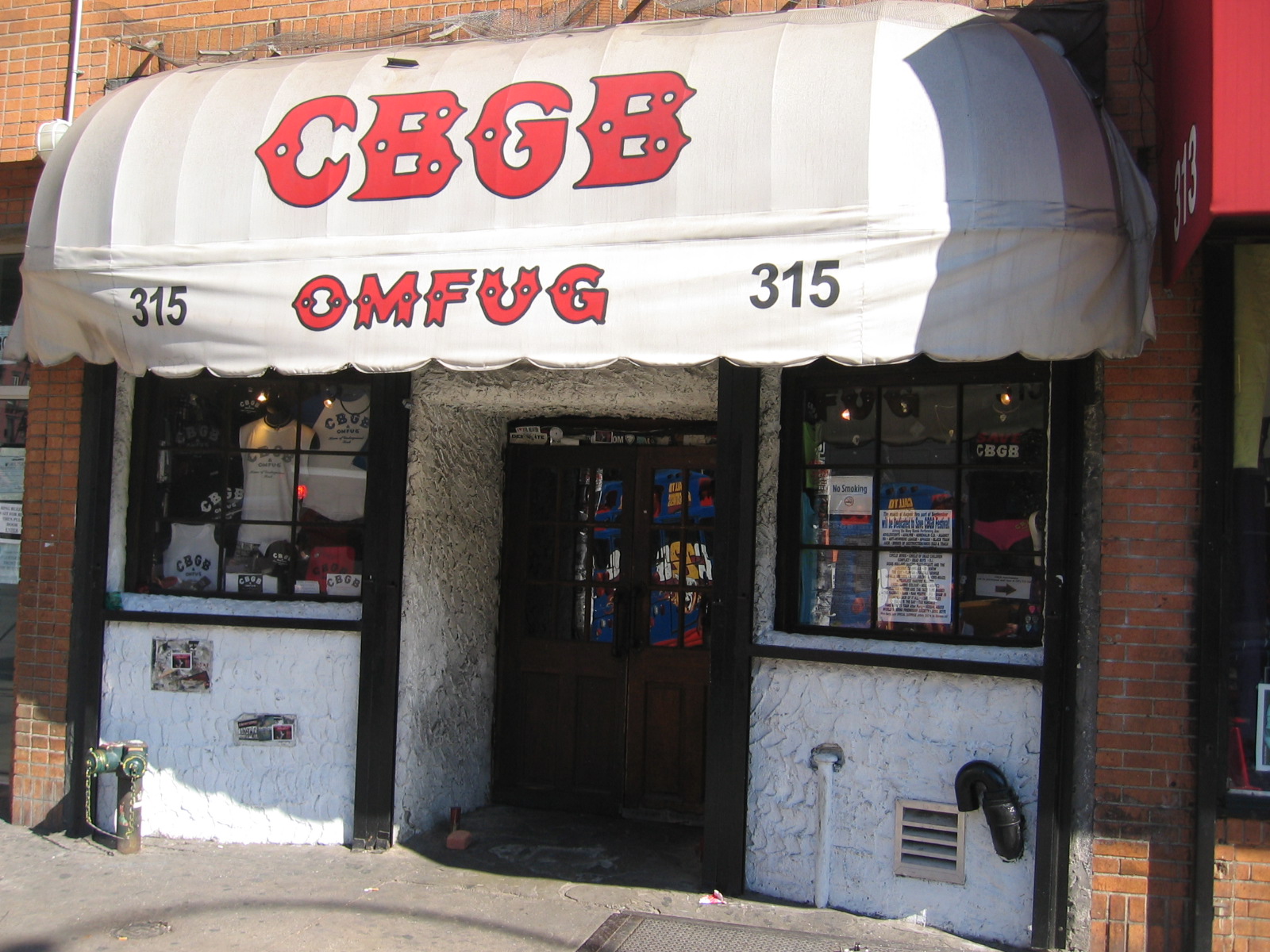 CBGB, New York: its gallery was the show venue