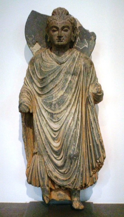 An idol of Standing Buddha.Tibbetttibaba was a great devotee of Gautam Buddha. An idol of Standing Buddha.Tibbetttibaba was a great devotee of Gautam Buddha.