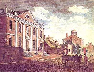 Library Company of Philadelphia, Fifth-street engraving, 1800