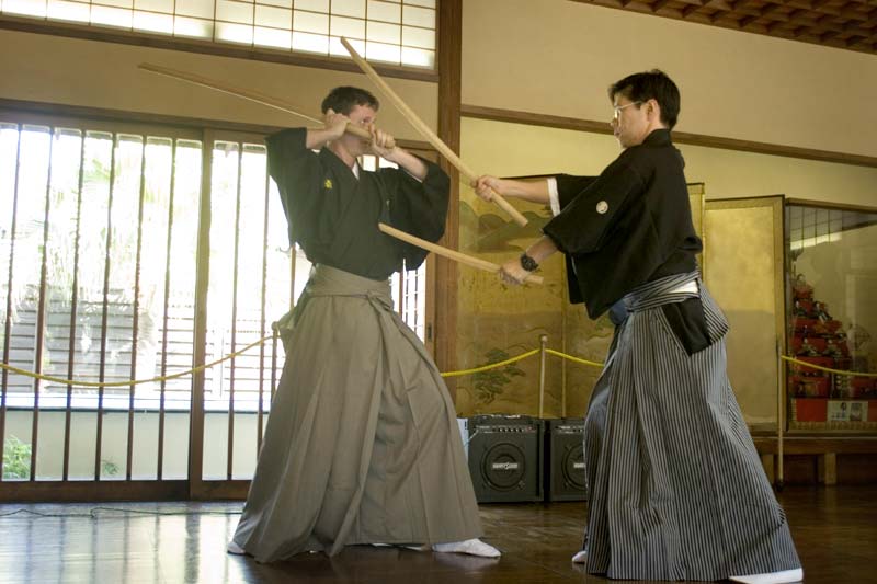 Nito Seiho (Two swords set of technique), executed by Sensei Jorge Kishikawa