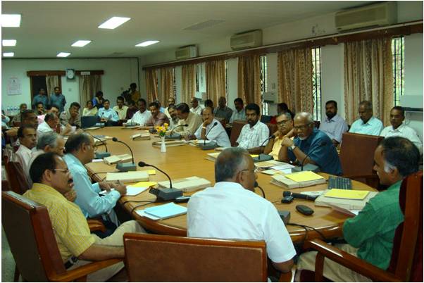 A workshop Chaired by S M Vijayanand in session