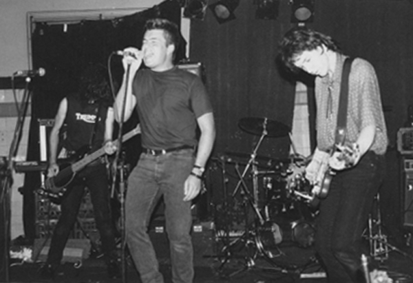 The Faith performing at The Annandale Hotel in Sydney, Australia, at the end of 1988.