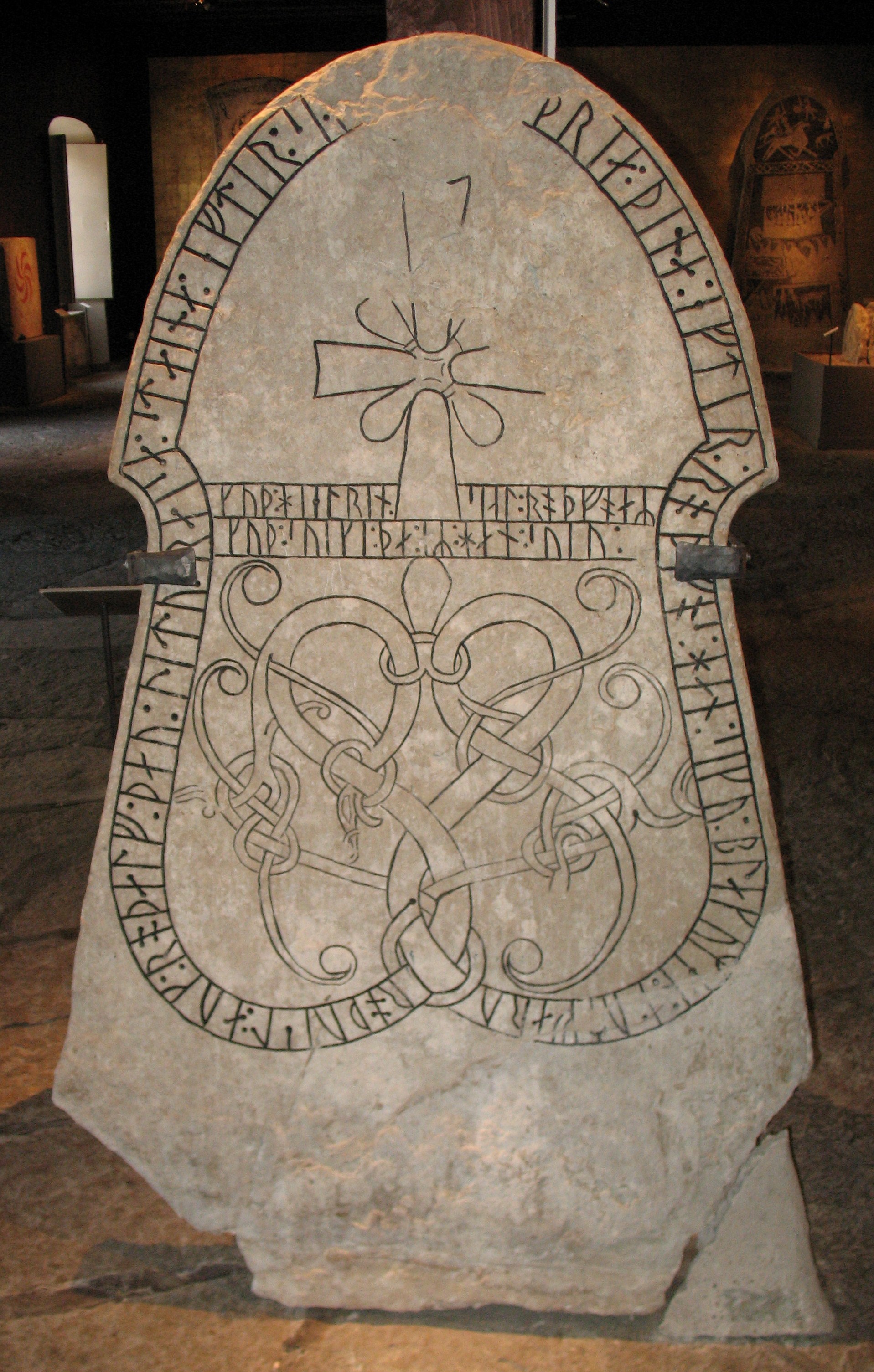 The runestone G 134 (Sjonhem, Sweden).