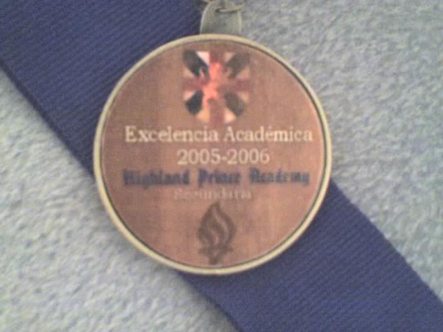 Medal of the Academic Excellency 2005-2006