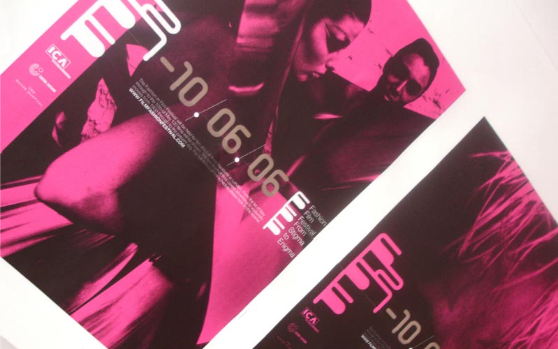 2006 Fashion In Film Posters designed by Seán O'Mara