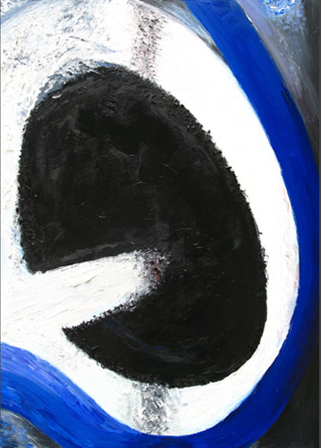 Black Hole, by ZhangXin, 2008: a black hole of outer Space