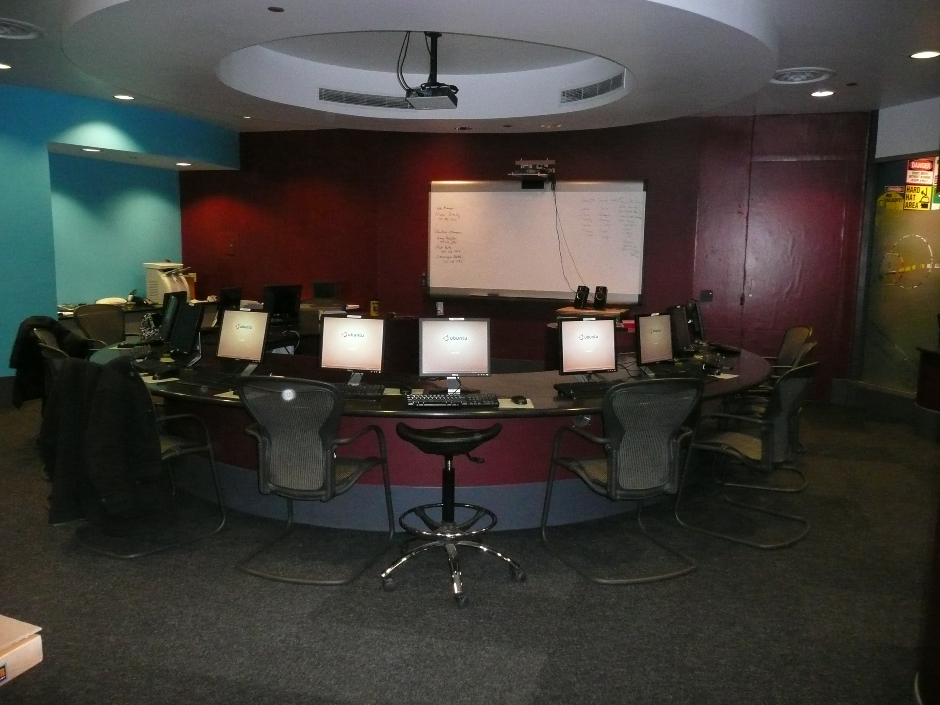 Fab Lab At MSI: Computer stations. Fab Lab At MSI: Computer stations.