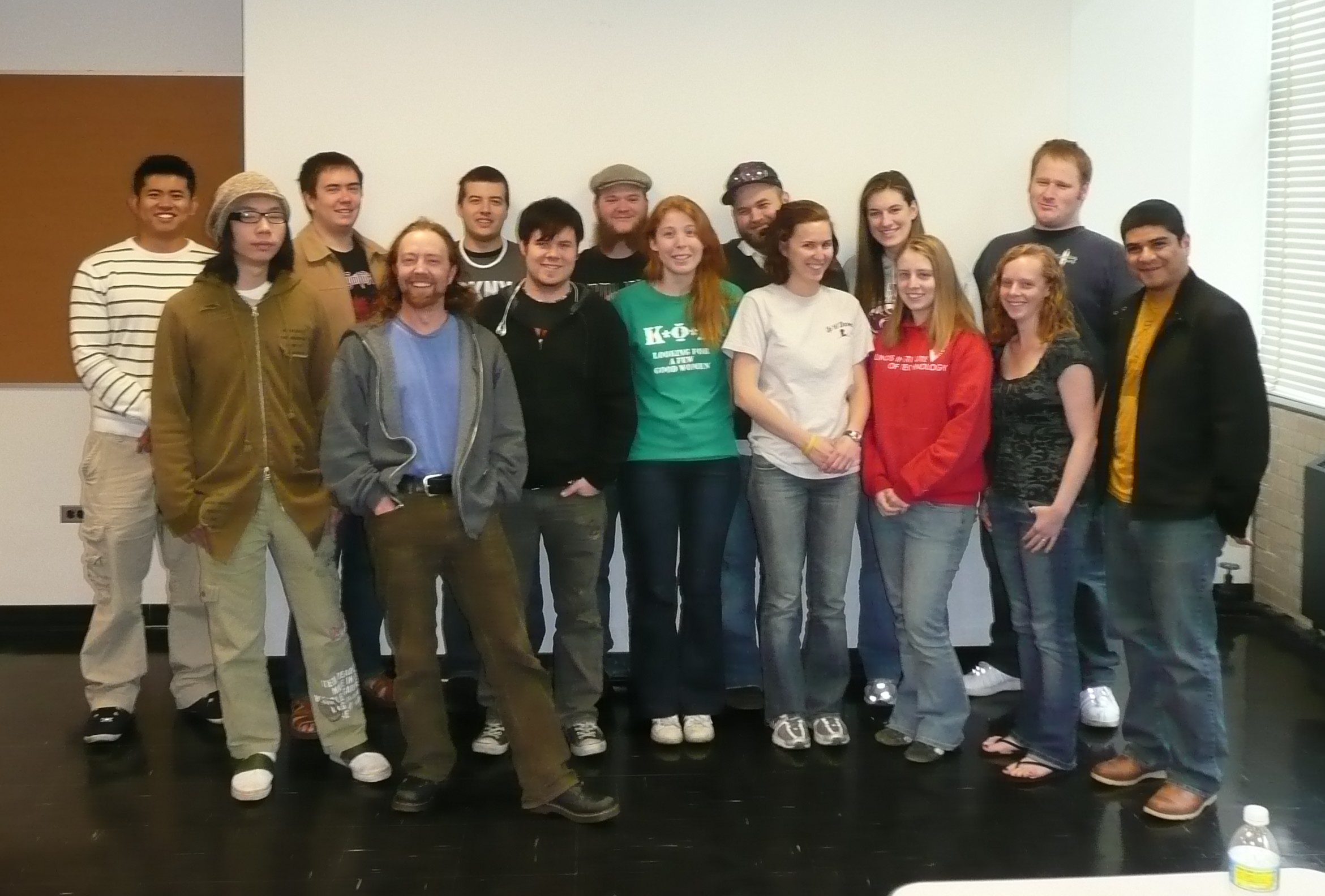The IPRO group for Spring 2009 (Note: image and names do not match).