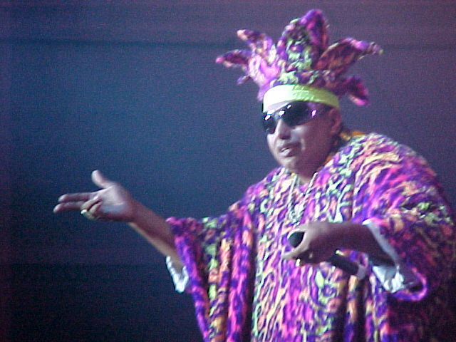 King Africa in concert.