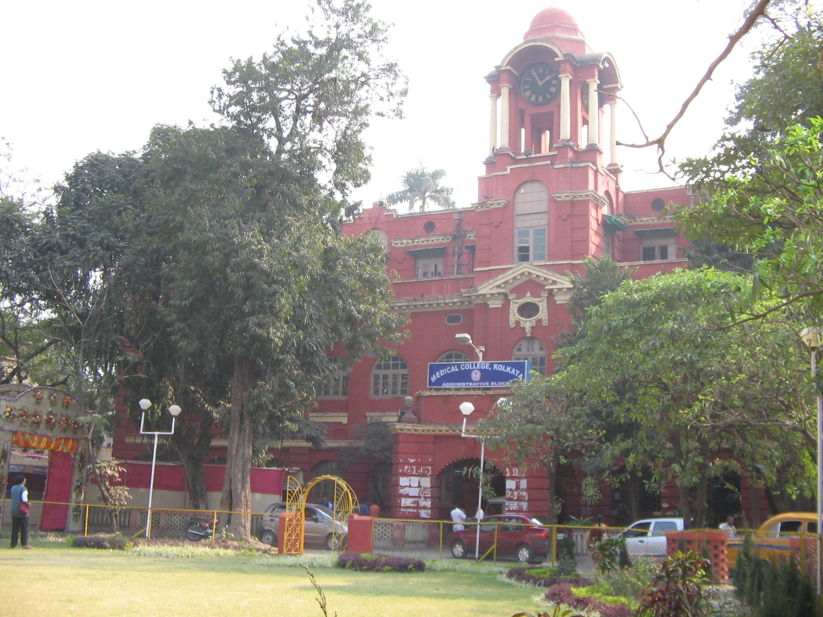 Administrative Block of Medical College Calcutta in Kolkata, India.