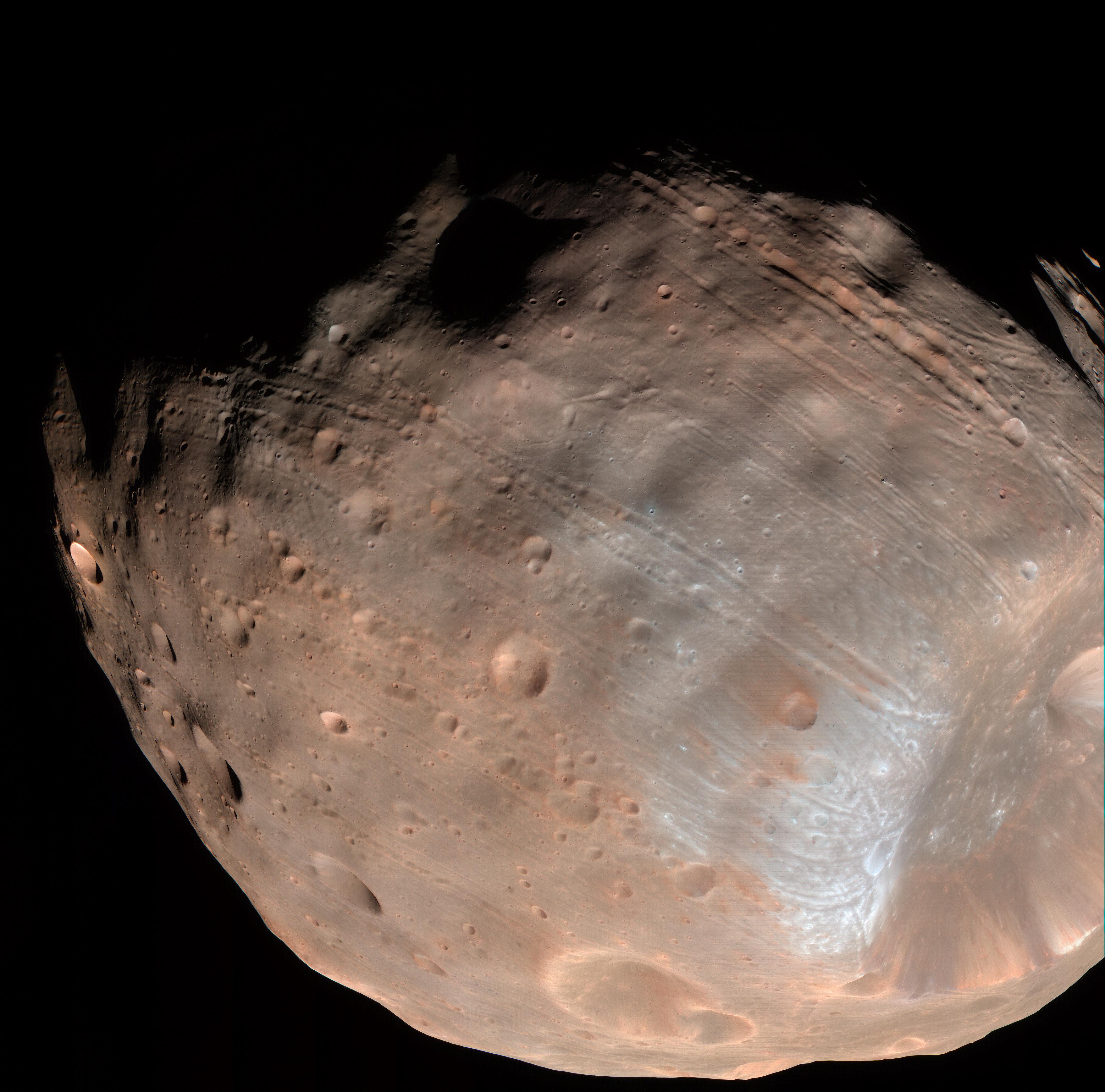 Phobos, named for the god of fear